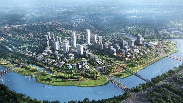 北京城市副中心两街区打造科创新枢纽与运河水岸公园城
